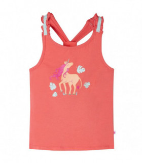 Kids' Tank Top Coral 128