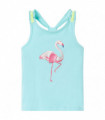 Kids' Tank Top Light Mint 140