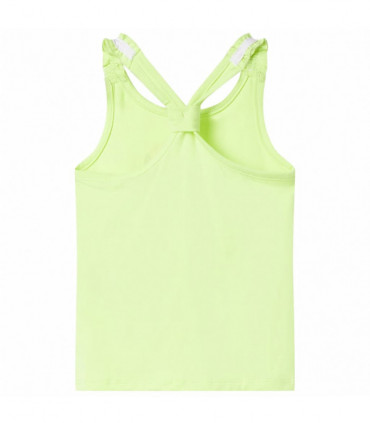 Kids' Tank Top Neon Yellow 116