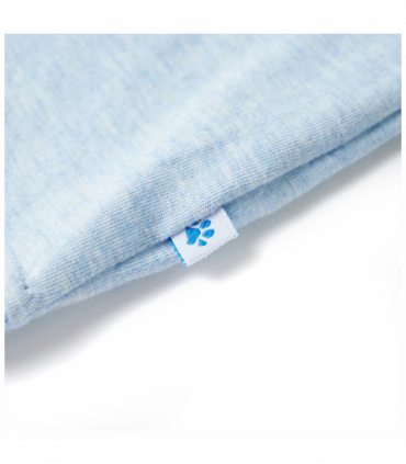 Kids' Tank Top Soft Blue Melange 128