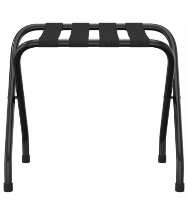 vidaXL Luggage Rack Black 56x40x49 cm