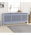MDF Radiator Cover Grey 205 cm