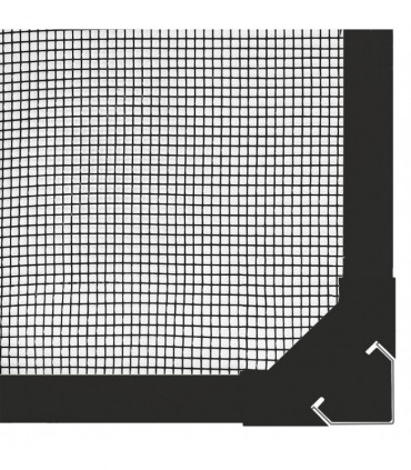 Magnetic Insect Screen for Windows Anthracite 80x140 cm