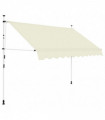 Manual Retractable Awning 300 cm Cream