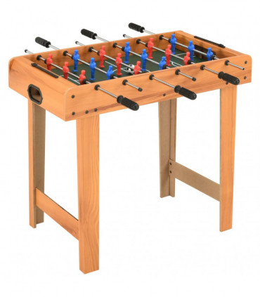 Mini Football Table 69x37x62 cm Maple