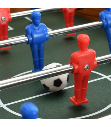 Mini Football Table 69x37x62 cm Maple