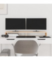 Monitor Stand 100x27x10 cm Solid Wood Pine