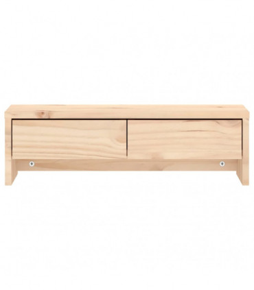 Monitor Stand 50x27x15 cm Solid Wood Pine