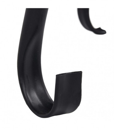 Mosaic Fire Pit Table Black and White 68 cm Ceramic