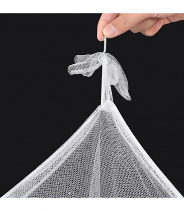 Mosquito Net Bed Net Set Square 3 Openings 2 pcs