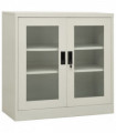 Office Cabinet Light Grey 90x40x90 cm Steel
