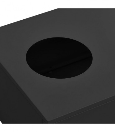 Office Flower Box Anthracite 90x40x23 cm Steel