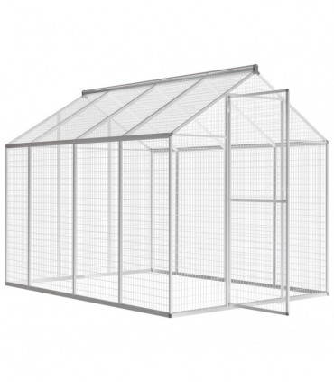 Outdoor Aviary Aluminium 178x242x192 cm