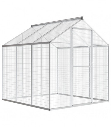 Outdoor Aviary Aluminium 183x178x194 cm