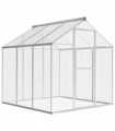 Outdoor Aviary Aluminium 183x178x194 cm