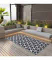 Outdoor Carpet Black 120x180 cm PP