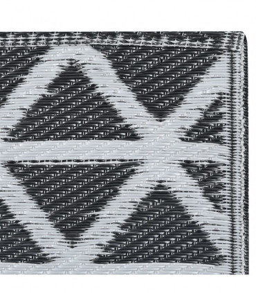 Outdoor Carpet Black 120x180 cm PP