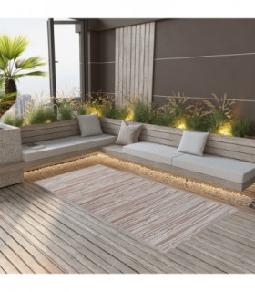 Outdoor Carpet Brown 120x180 cm PP