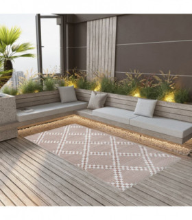 Outdoor Carpet Brown 190x290 cm PP