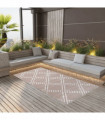 Outdoor Carpet Brown 190x290 cm PP