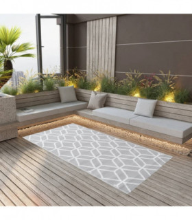 Outdoor Carpet Grey 80x150 cm PP