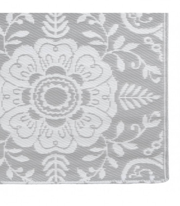 Outdoor Carpet Light Grey 120x180 cm PP