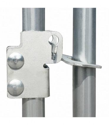 Outdoor Chicken Cage 2.75x6x1.92 m Galvanised Steel