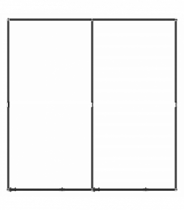 Outdoor Dog Kennel Steel 3.69 m�