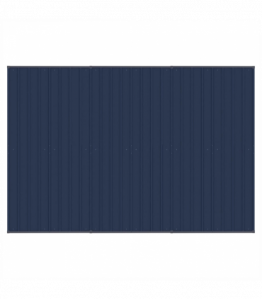 Outdoor Dog Kennel with Roof Steel 5.53 m�