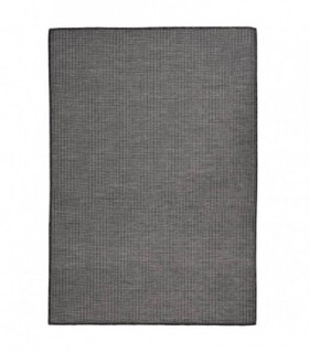 Outdoor Flatweave Rug 160x230 cm Grey