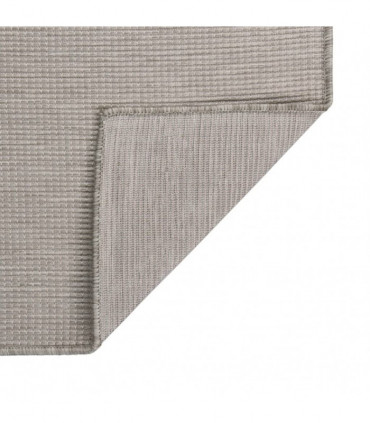 Outdoor Flatweave Rug 200x280 cm Taupe