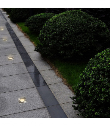 Outdoor Ground Lights 12 pcs Square