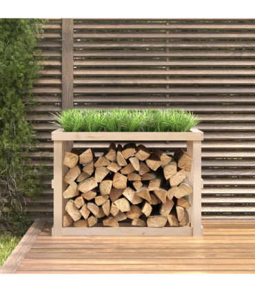 Outdoor Log Holder 108x52x74 cm Solid Wood Pine