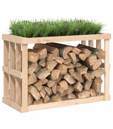 Outdoor Log Holder 108x52x74 cm Solid Wood Pine