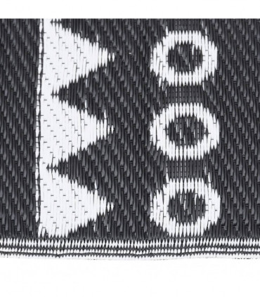 Outdoor Rug Black 190x290 cm PP