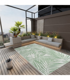 Outdoor Rug Green 190x290 cm PP