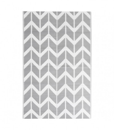 Outdoor Rug Grey 160x230 cm PP