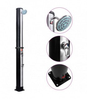 Outdoor Solar Shower with Shower Head and Faucet 35 L