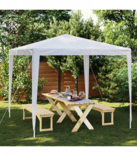 vidaXL Party Tent 2.5x2.5 m White