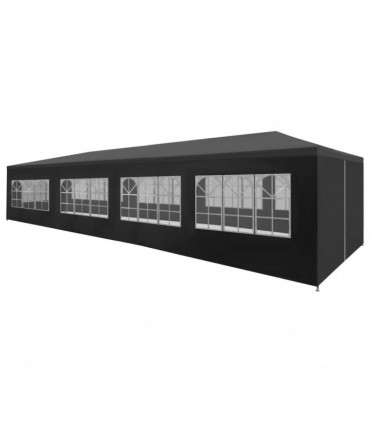 vidaXL Party Tent 3x12 m Anthracite
