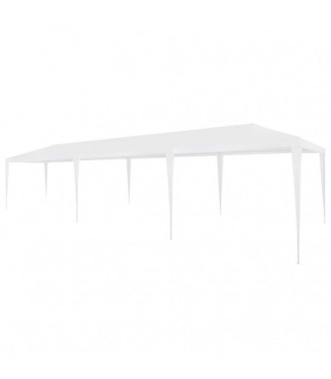 vidaXL Party Tent 3x9 m PE White