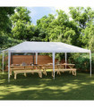 vidaXL Party Tent 4x6 m White