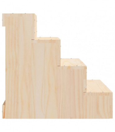 Pet Stair 40x49x47 cm Solid Wood Pine