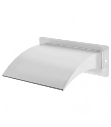 Pool Fountain Stainless Steel 30x9x26 cm Silver