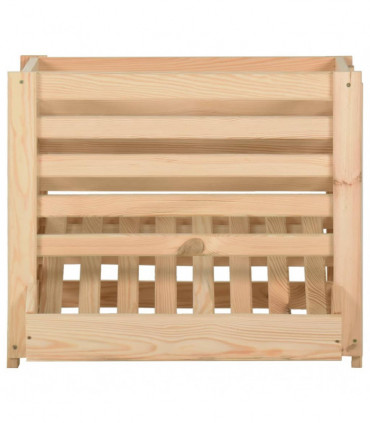 Potato Box 60x40x50 cm Solid Pinewood
