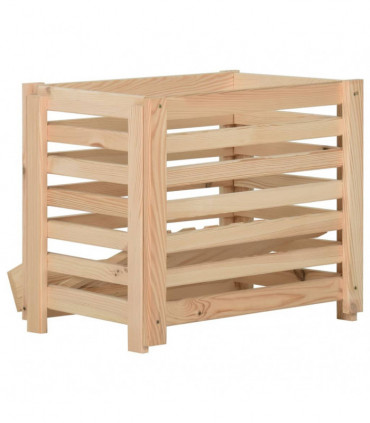 Potato Box 60x40x50 cm Solid Pinewood
