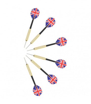 Professional Dart Set with Dartboard Sisal Steel