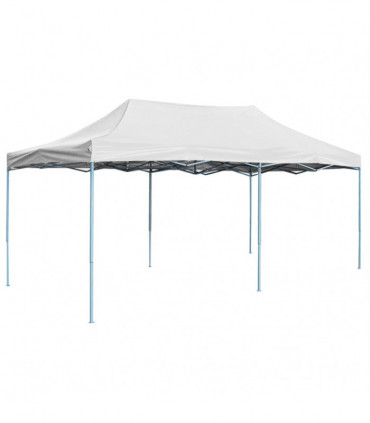 Professional Folding Party Tent 3x6 m Steel White