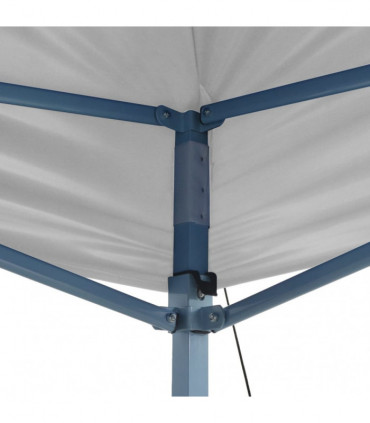 Professional Folding Party Tent 3x6 m Steel White