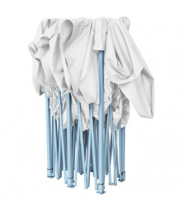 Professional Folding Party Tent 3x6 m Steel White